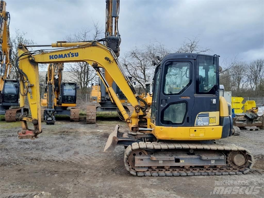 Komatsu PC80 Міні-екскаватори < 7т