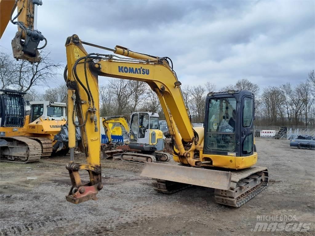 Komatsu PC80 Міні-екскаватори < 7т