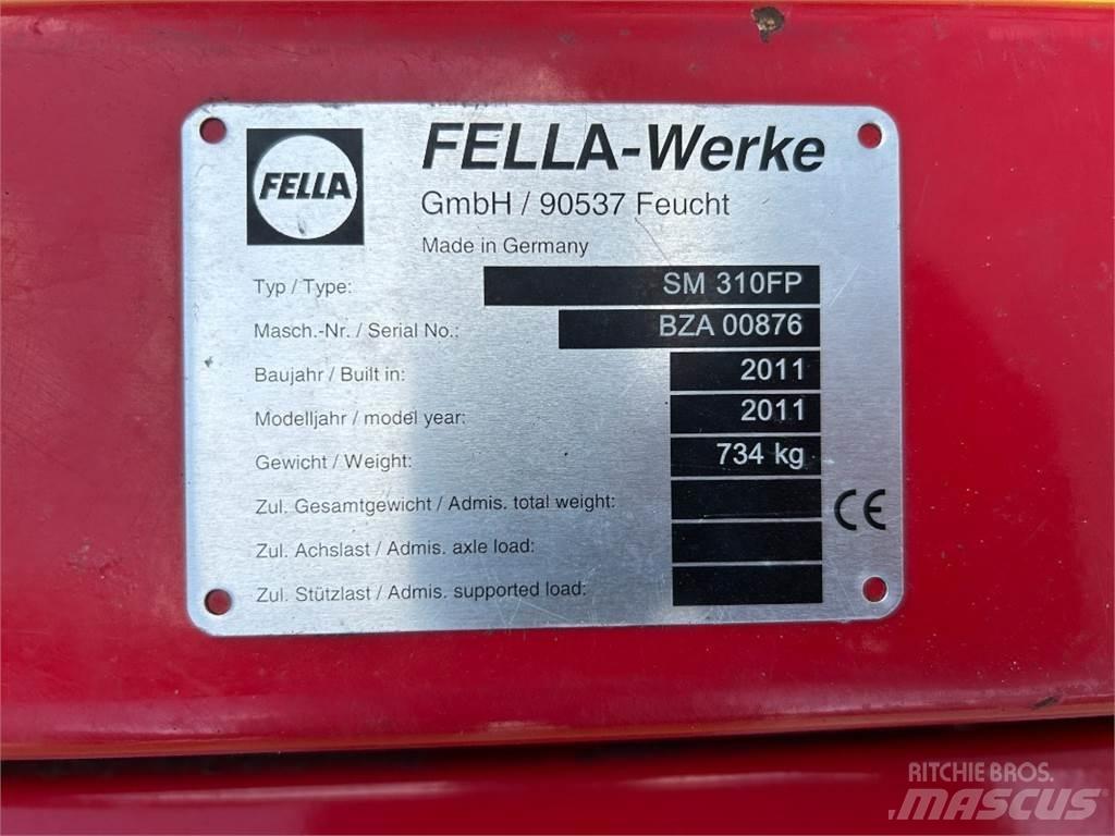 Fella SM 310 FP Косилки-формувачі