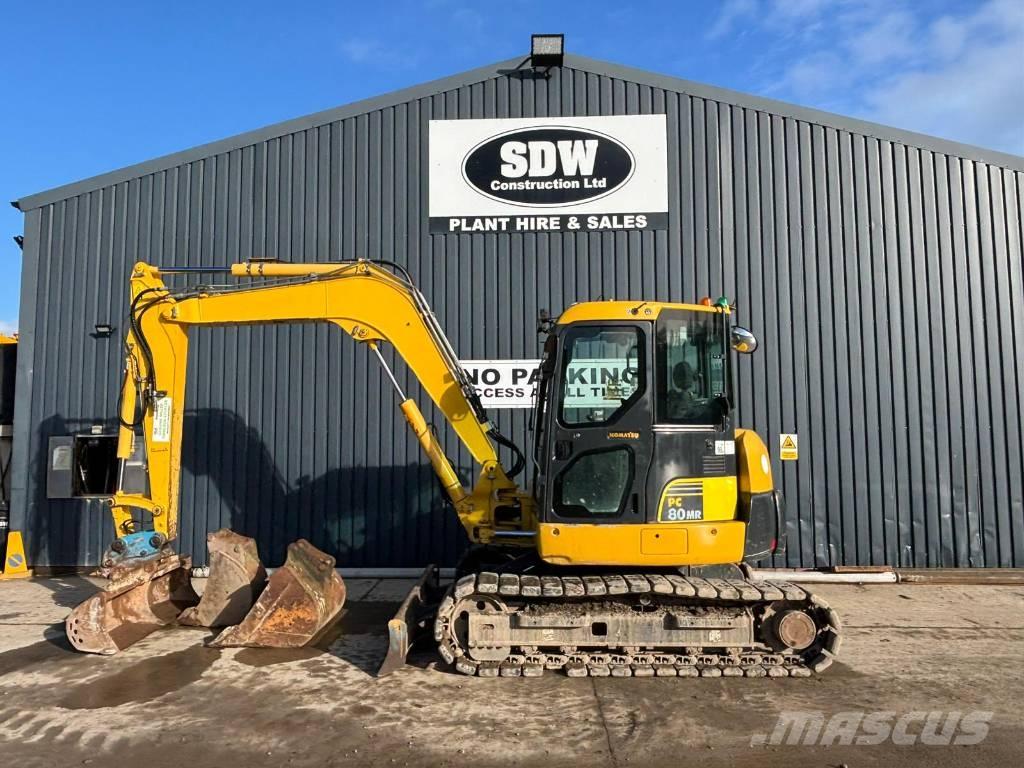 Komatsu PC 80 MR-3 Середні екскаватори 7т. - 12т.