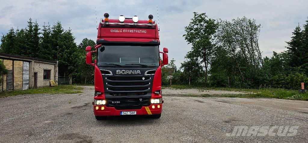 Scania R 730 Вантажівки з гаковим підйомом