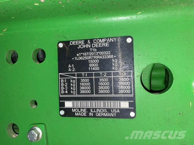 John Deere 6R 250 Трактори