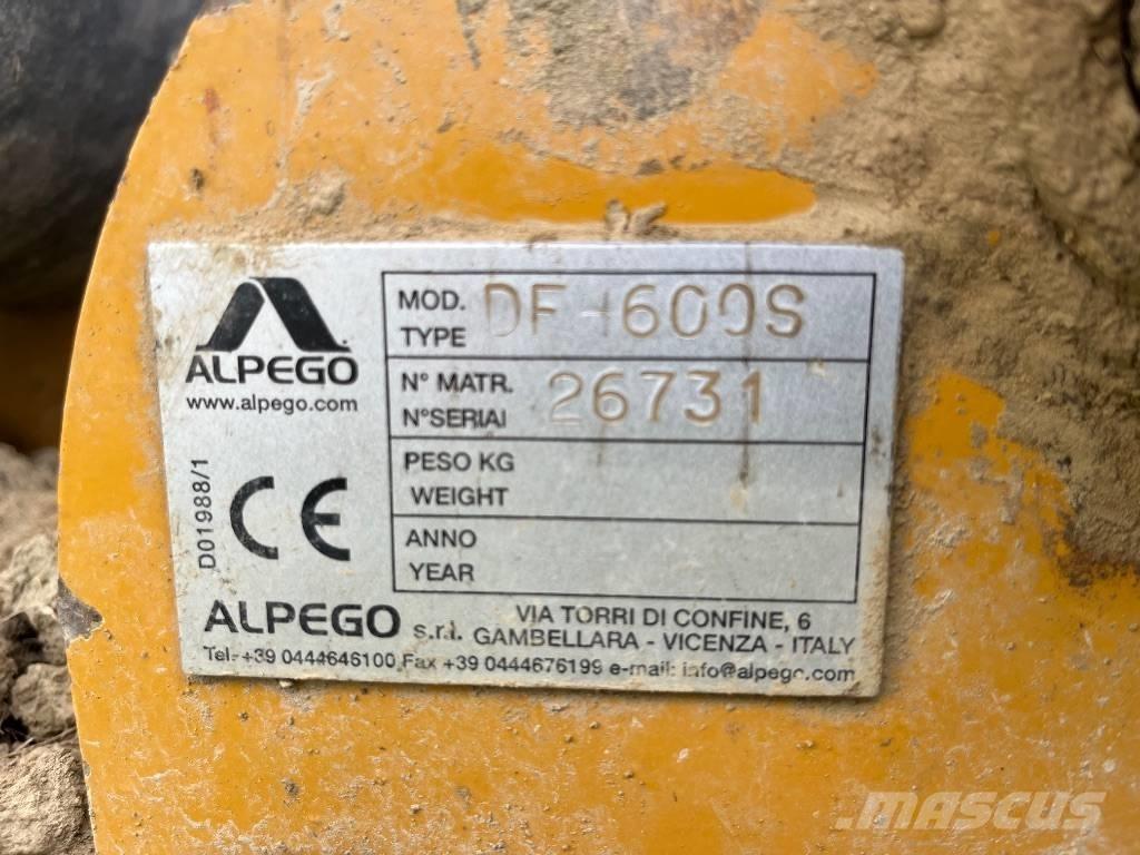 Alpego DF 600 Поглинальні борони / грунтові фрези