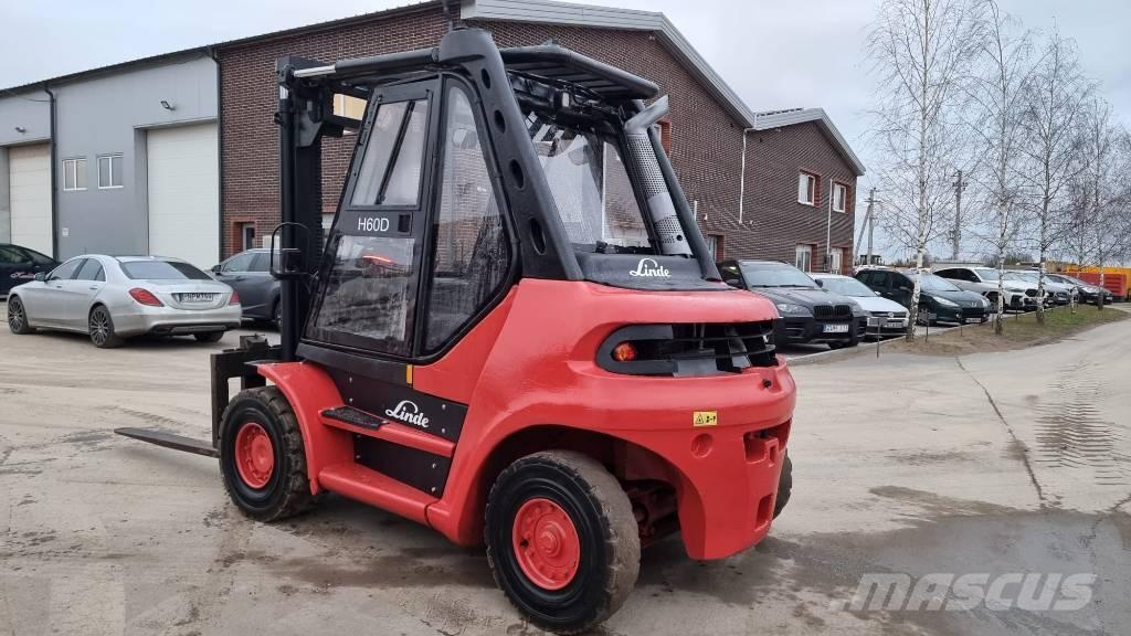 Linde H 60 D-02 Дизельні навантажувачі