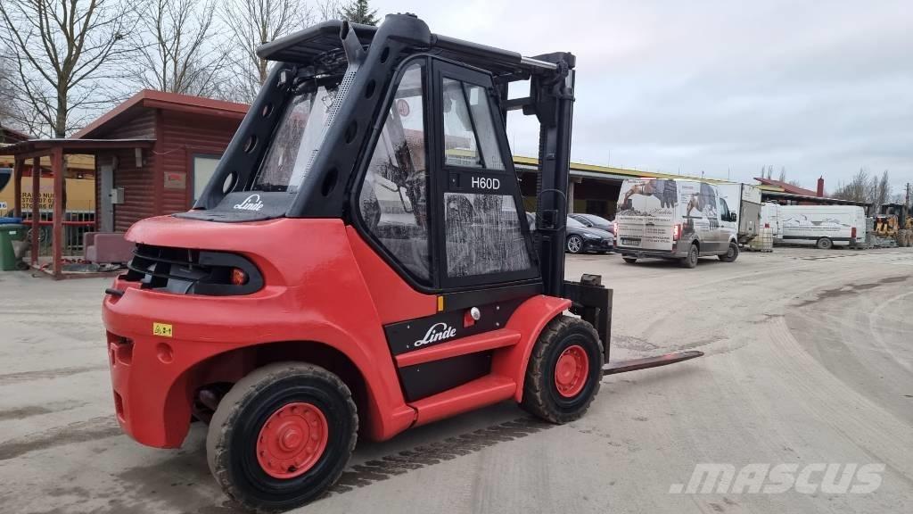 Linde H 60 D-02 Дизельні навантажувачі