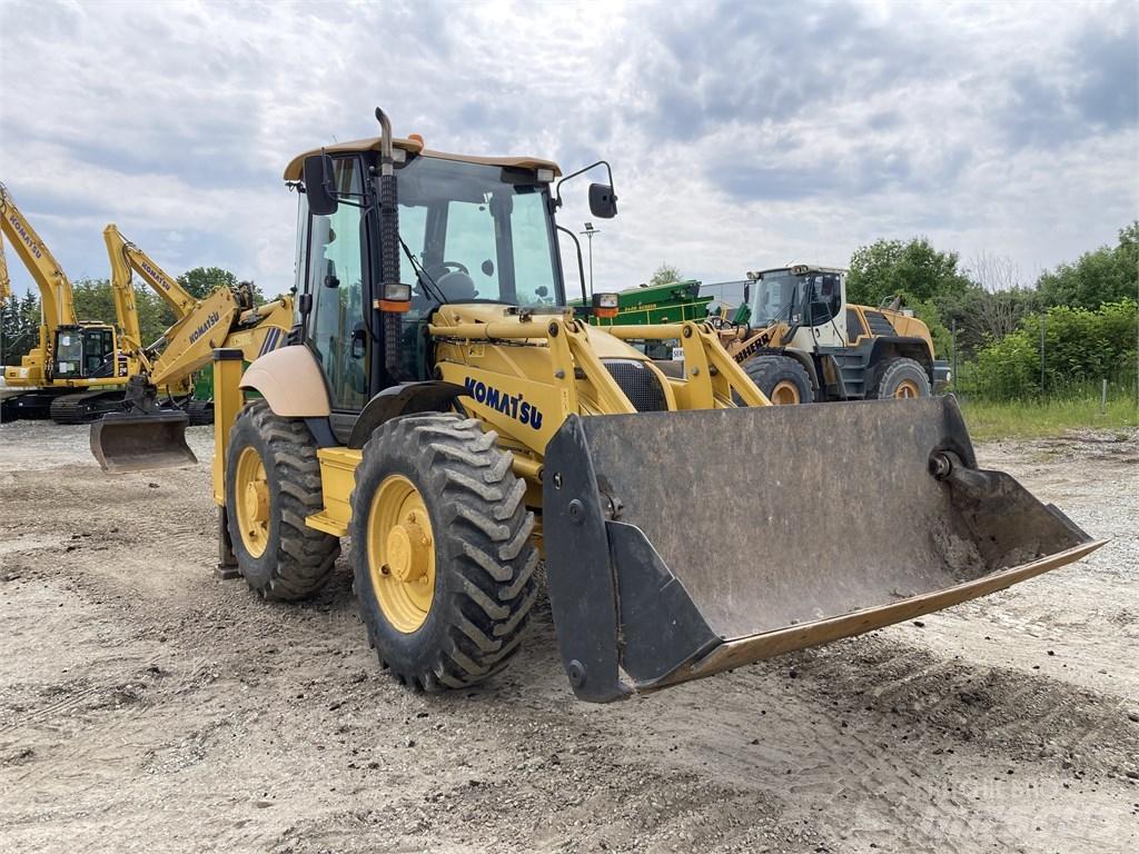Komatsu WB93S-5E0 Екскаватори-навантажувачі