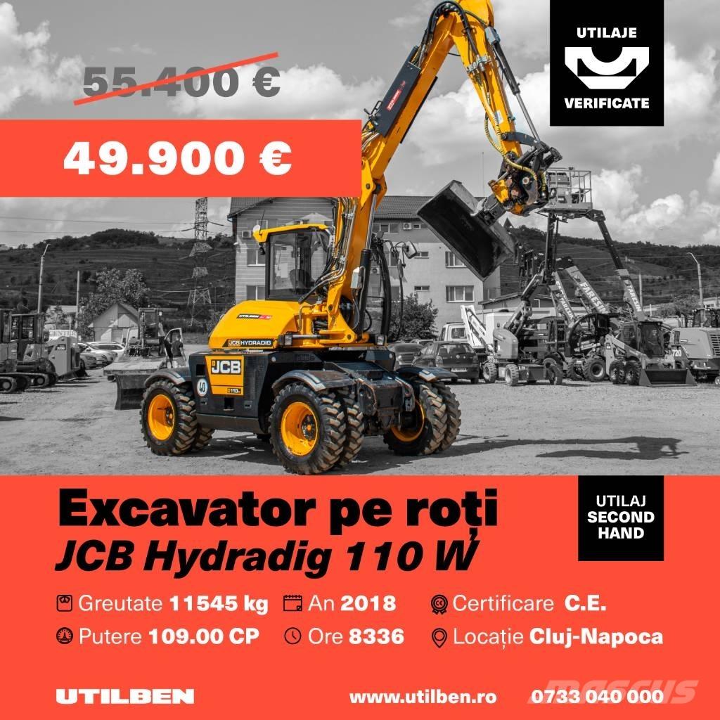 JCB Hydradig 110 W Колісні екскаватори