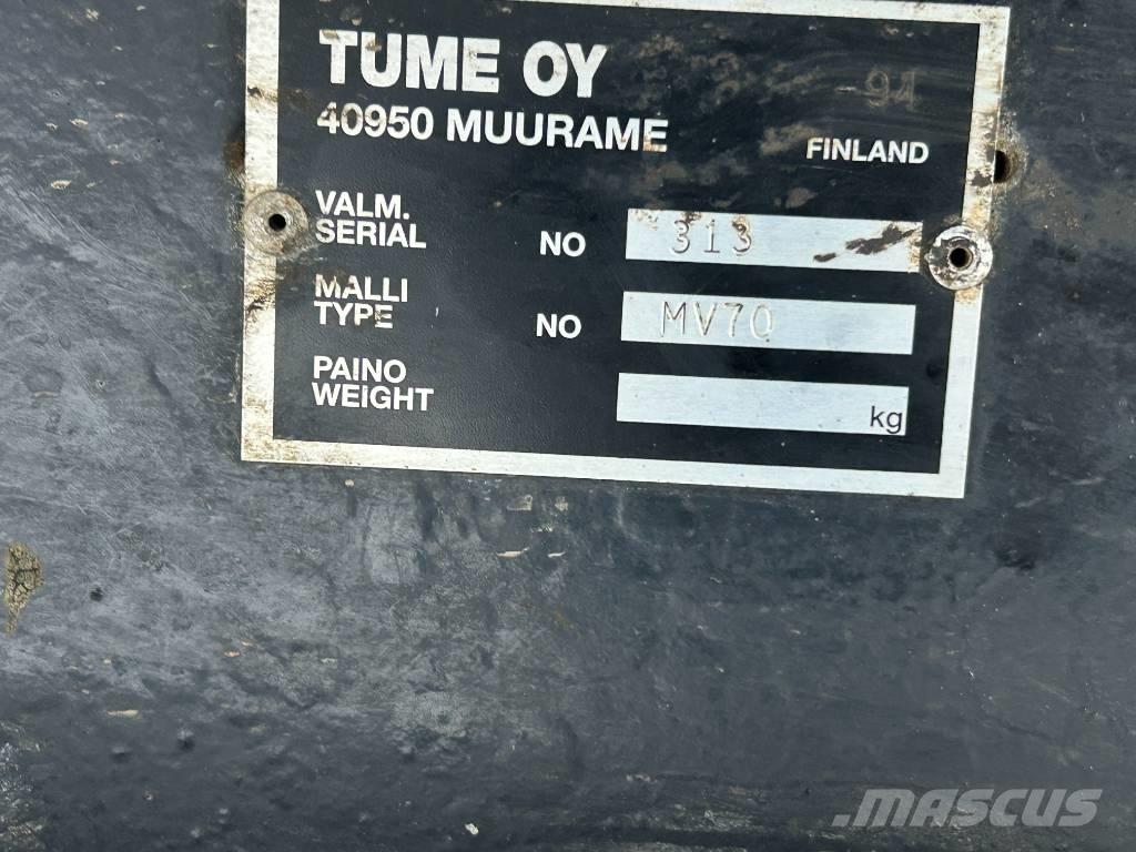 Hakki HK25 +MV70 Лісові причепи