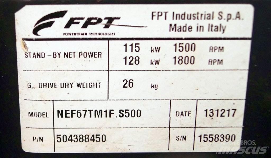 Iveco AG NEF67TM1F Двигуни