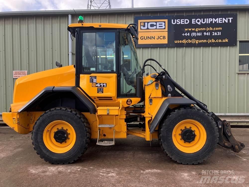 JCB 411 Фронтальні навантажувачі