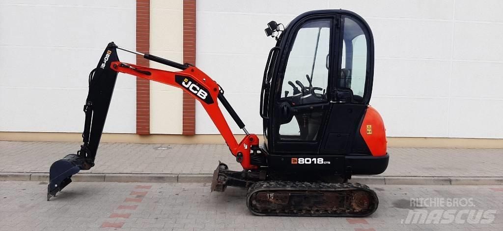 JCB 8018 CTS Міні-екскаватори < 7т