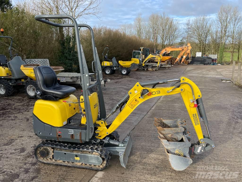 Wacker Neuson 803 Міні-екскаватори < 7т
