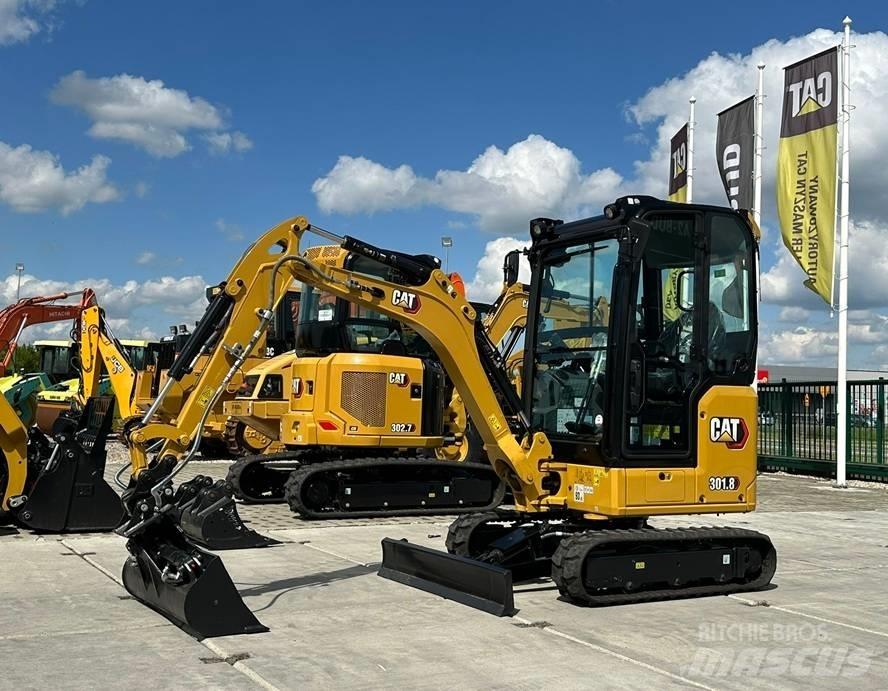 CAT 301.8 Міні-екскаватори < 7т