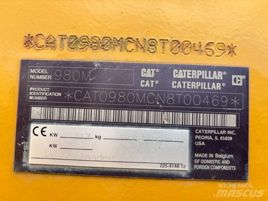 CAT 980 M Фронтальні навантажувачі