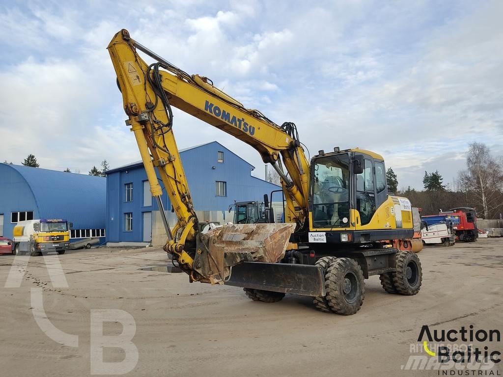 Komatsu PW160-7 Колісні екскаватори