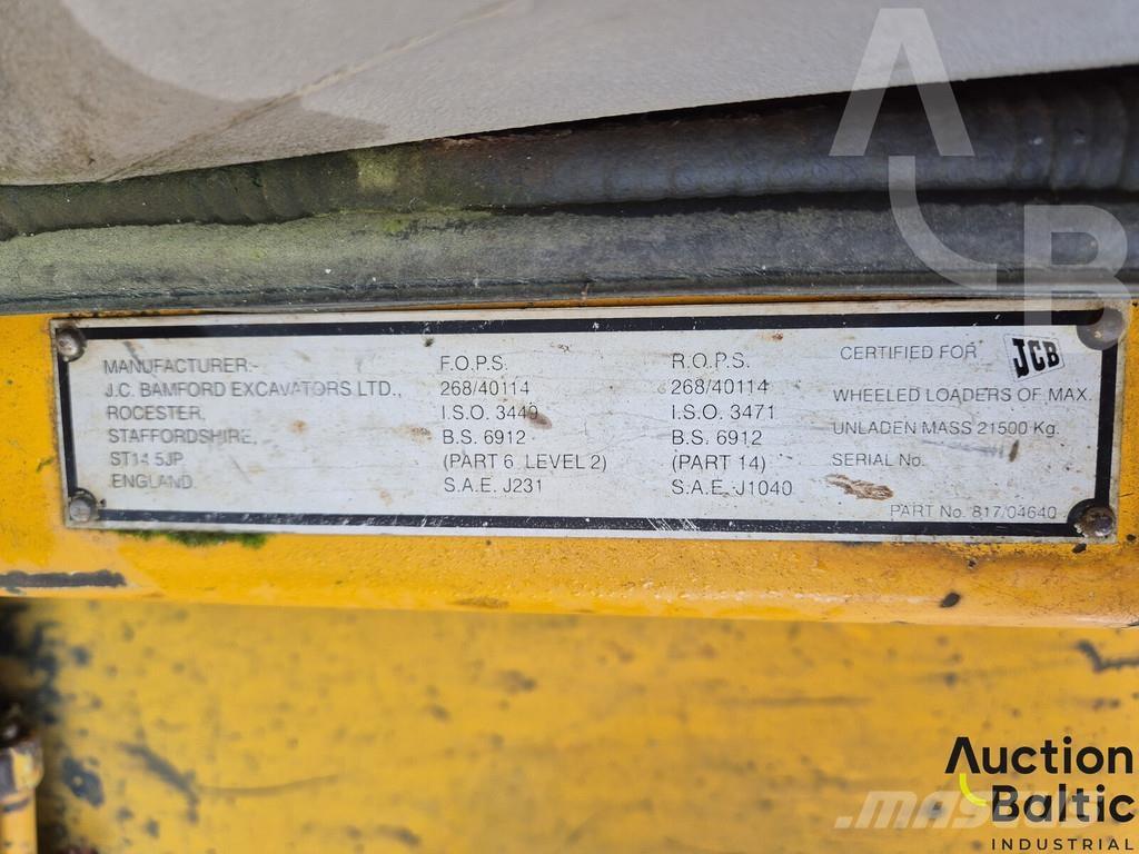 JCB 456 B ZX Фронтальні навантажувачі