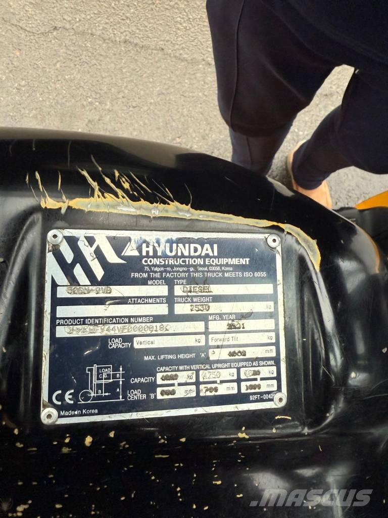 Hyundai 50 DN-9 VB Дизельні навантажувачі