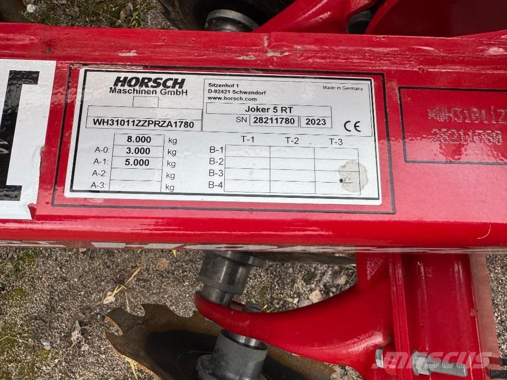 Horsch Joker 5 RT Дискові борони