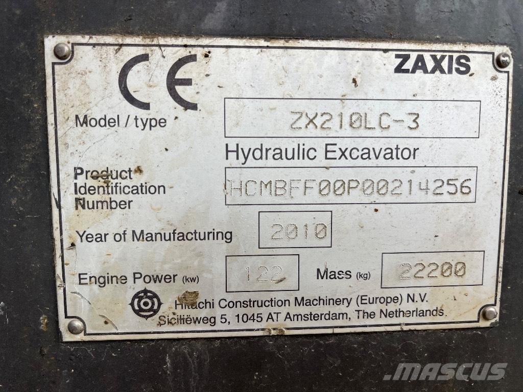 Hitachi ZX 210-3 Гусеничні екскаватори