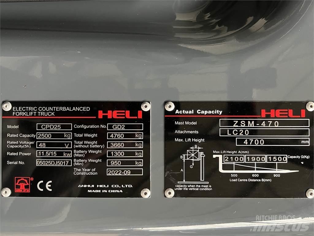 Heli CPD25 GD2 / NEU Електронавантажувачі