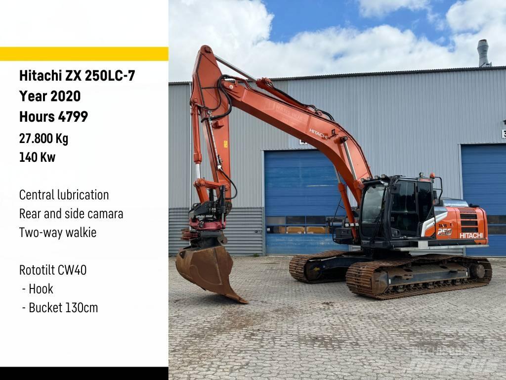 Hitachi ZX250-7 Гусеничні екскаватори
