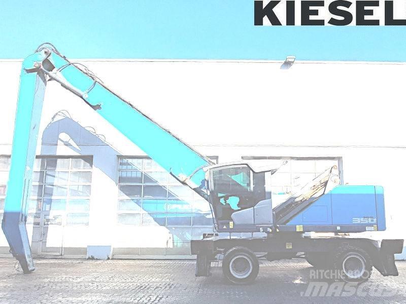 Fuchs MHL 350 F Перевантажувачі металобрухту/промислові навантажувачі