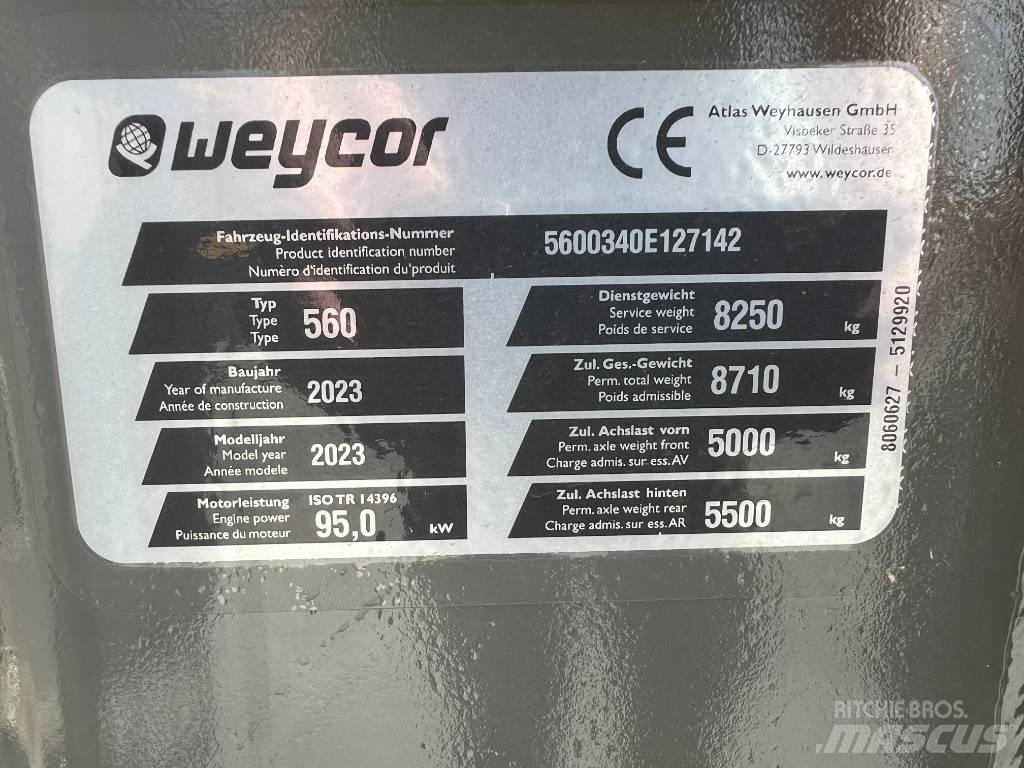 Weycor AR560 Фронтальні навантажувачі