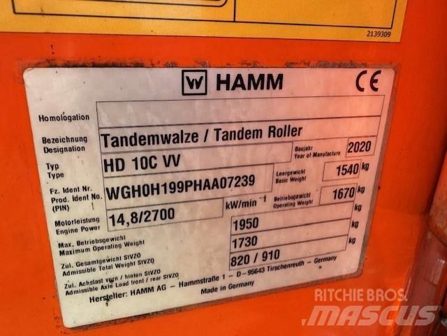 Hamm HD 10 C Котки тротуарні