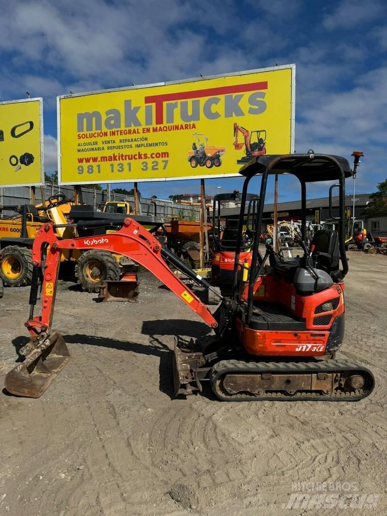 Kubota U 17-3 Міні-екскаватори < 7т