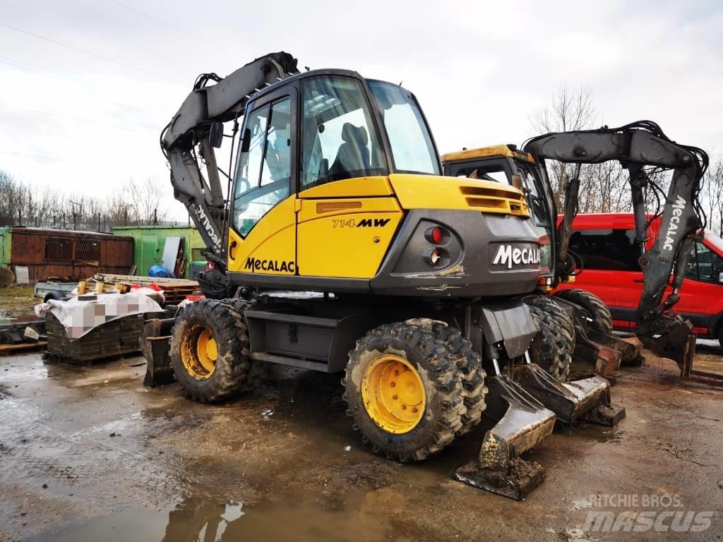 Mecalac 714 MW Колісні екскаватори