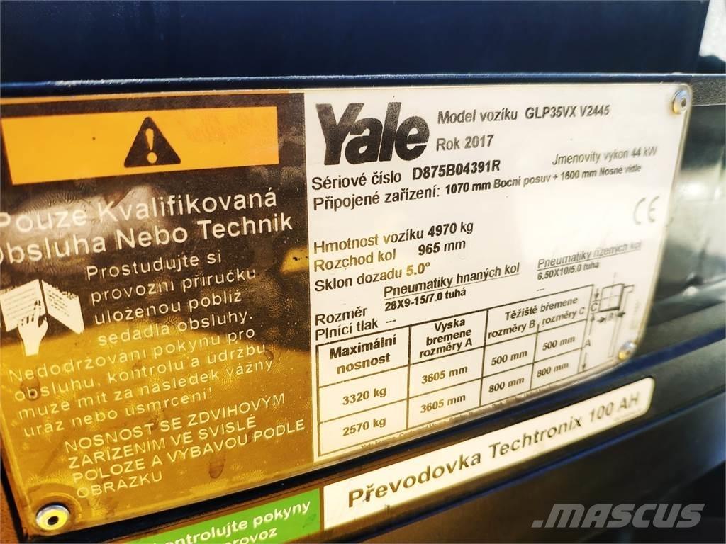 Yale GLP35VX Газові навантажувачі