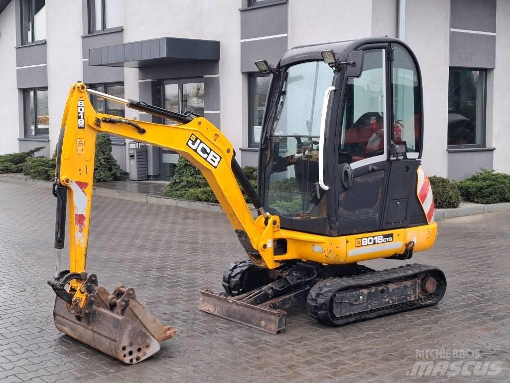 JCB 8018 CTS Міні-екскаватори < 7т