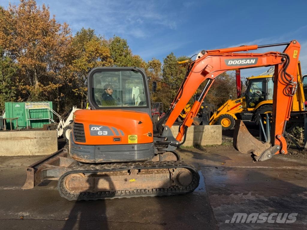 Doosan DX 63-3 Міні-екскаватори < 7т