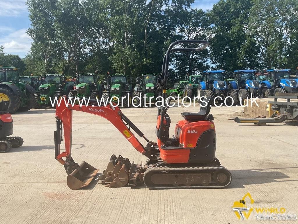 Kubota U 10-3 Міні-екскаватори < 7т