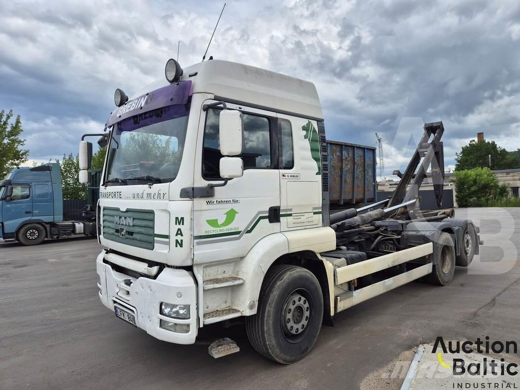 MAN TGA26.463 Вантажівки з гаковим підйомом