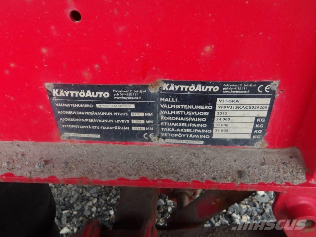  Käyttöauto V31 4 aks Самоскиди