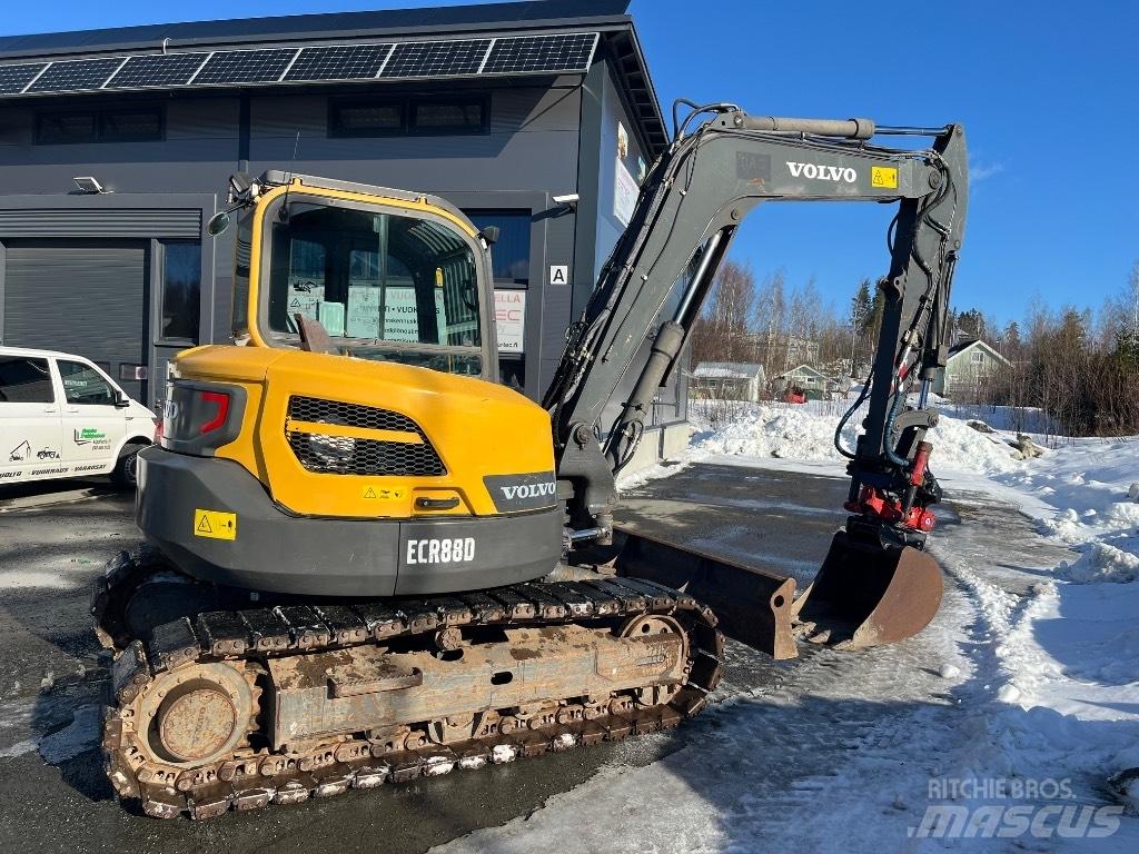 Volvo ECR 88 D Середні екскаватори 7т. - 12т.
