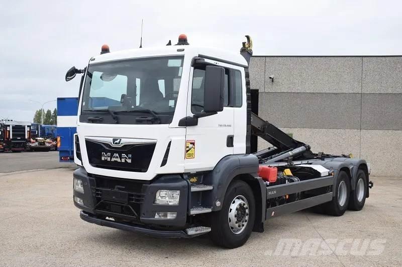 MAN TGS 26.460 Вантажівки з гаковим підйомом