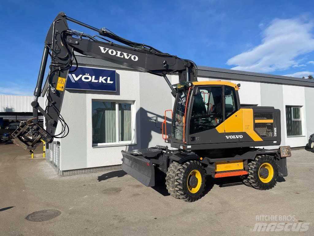 Volvo EW160E Колісні екскаватори