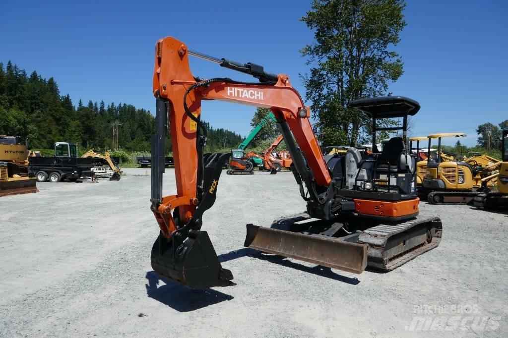 Hitachi ZX50U-5B Міні-екскаватори < 7т