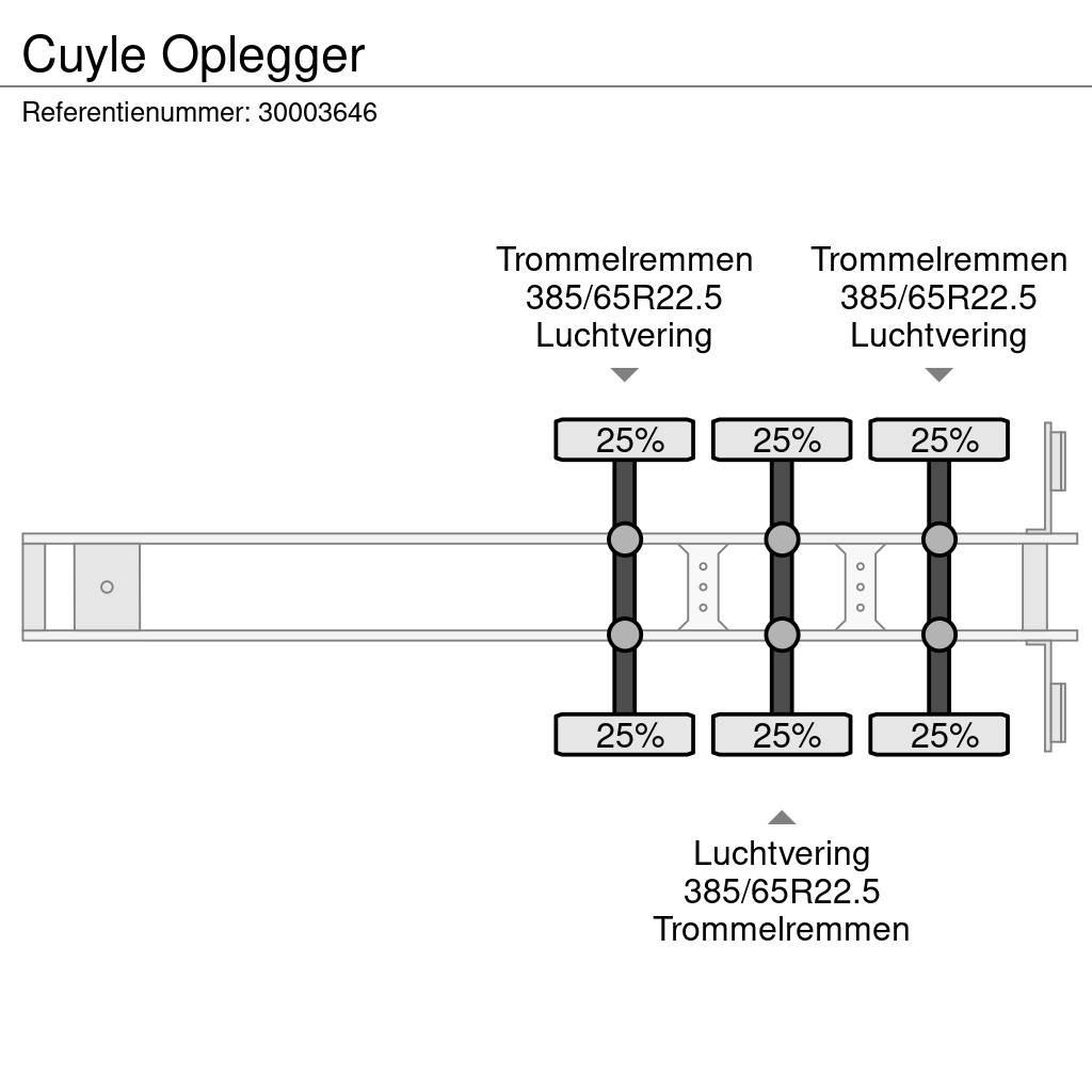  Cuyle Oplegger Напівпричепи-платформи/бічне розвантаження