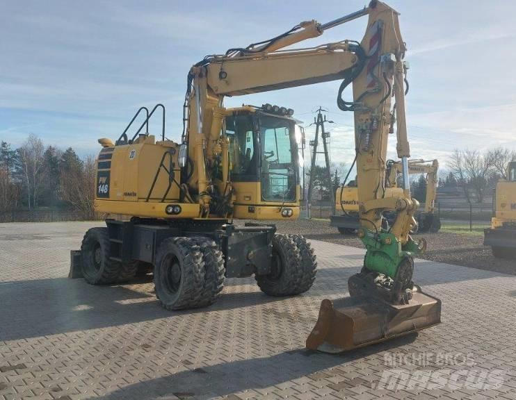 Komatsu PW 148-10 Колісні екскаватори