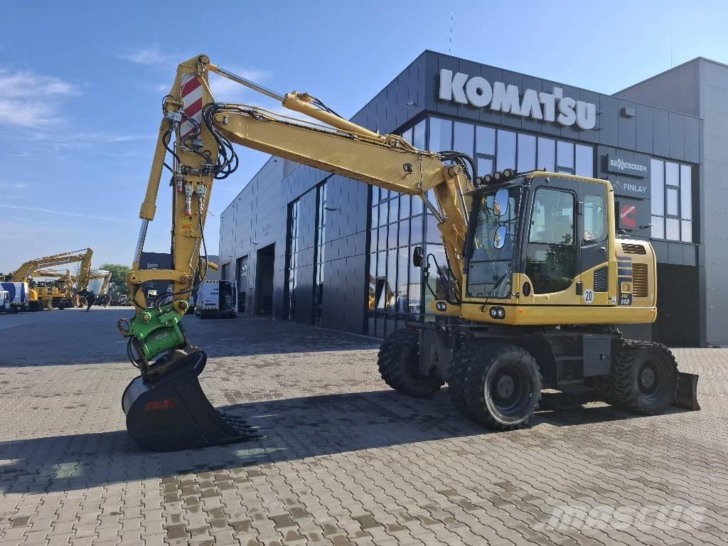 Komatsu PW 148-10 Колісні екскаватори