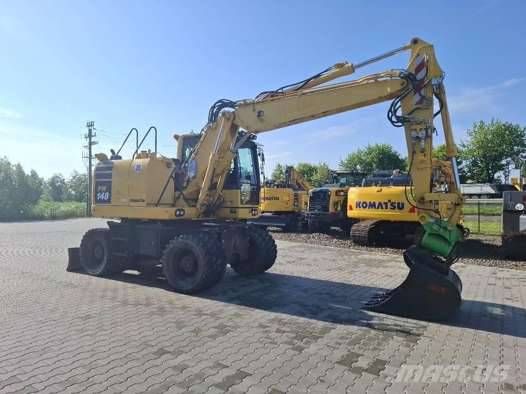 Komatsu PW 148-10 Колісні екскаватори