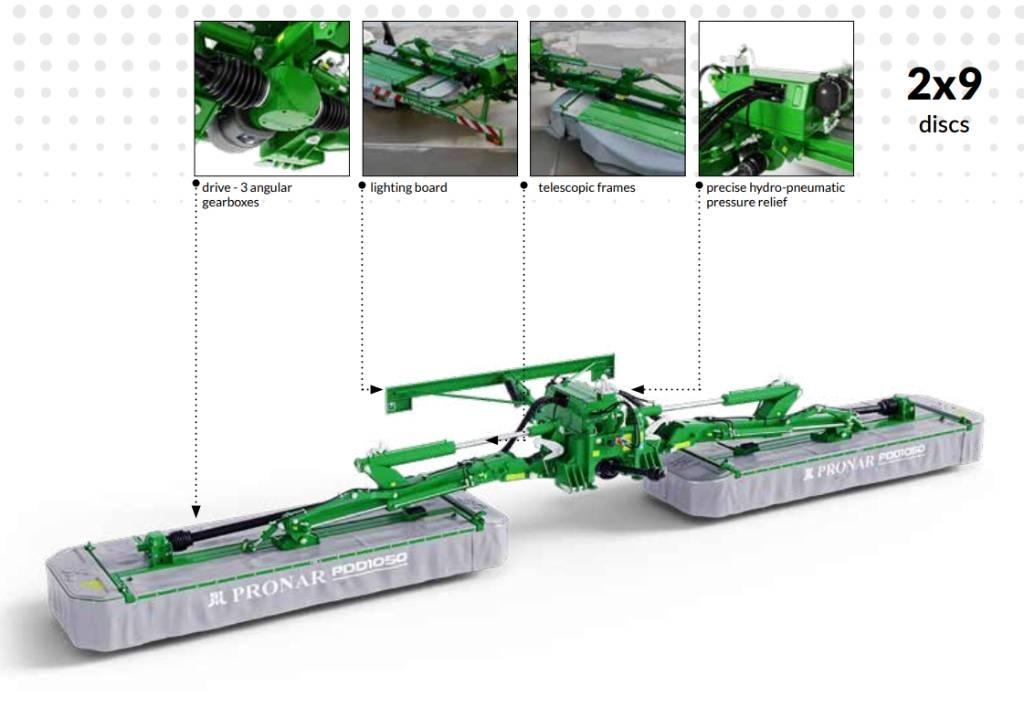 Pronar PDD1050 Косилки
