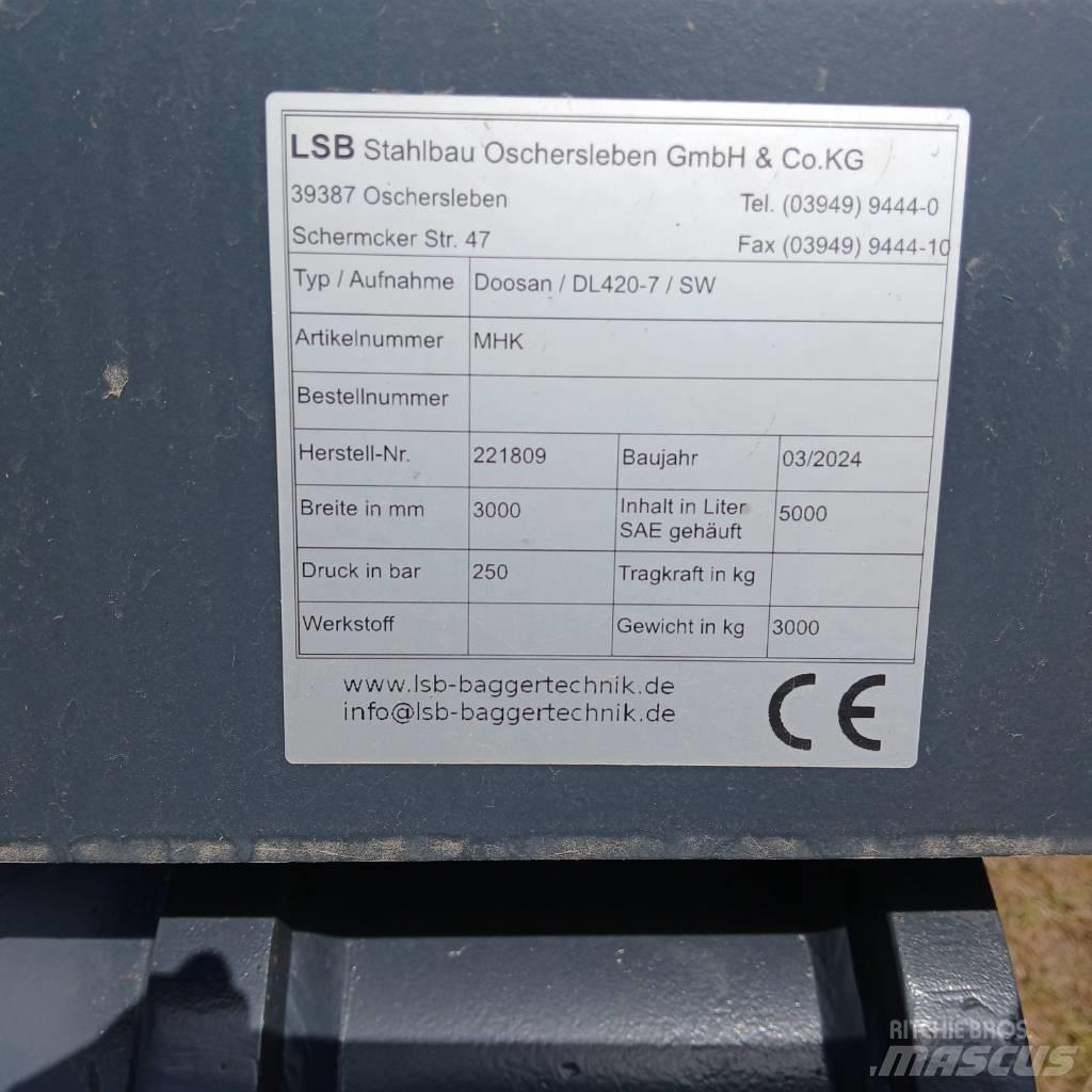 LSB Hochkippschaufel Ковші
