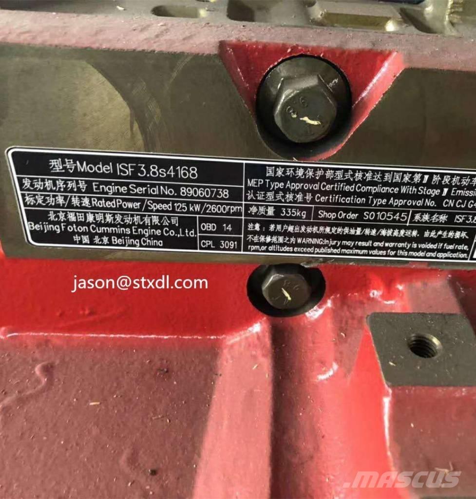 Cummins ISF3.8s4168 Двигуни