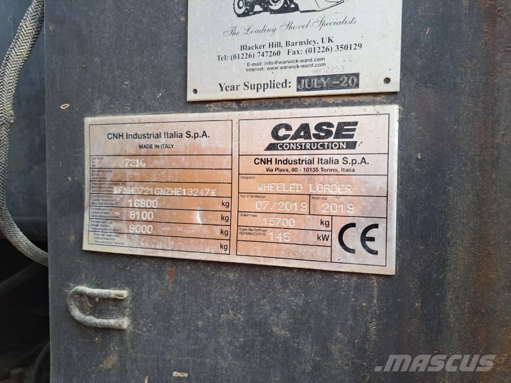 CASE 721 G Фронтальні навантажувачі