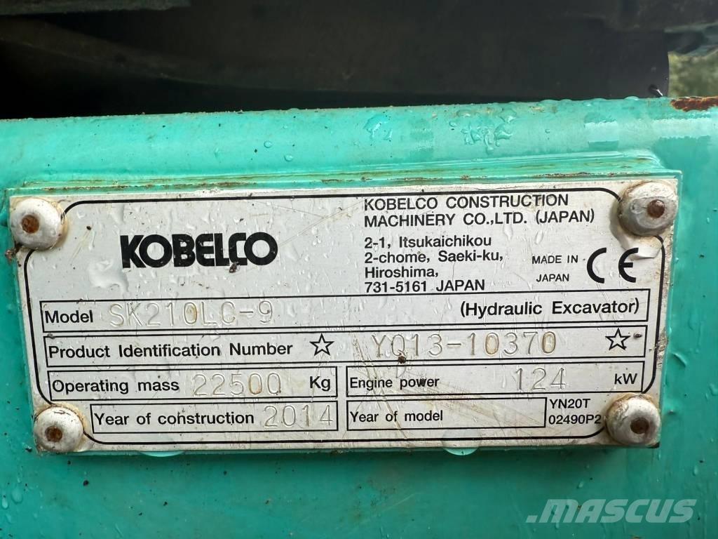 Kobelco SK 210 LC-9 Гусеничні екскаватори