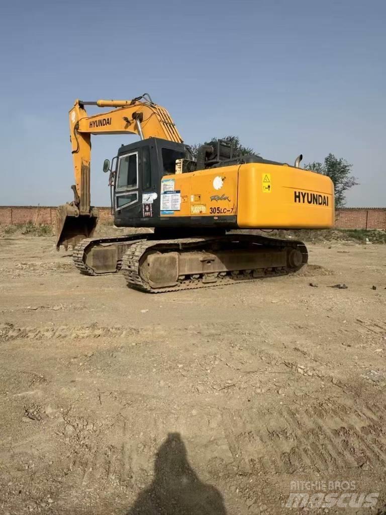 Hyundai R305lc-7 Гусеничні екскаватори